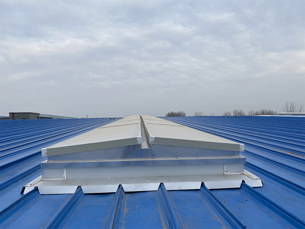 三角型電動采光排煙天窗